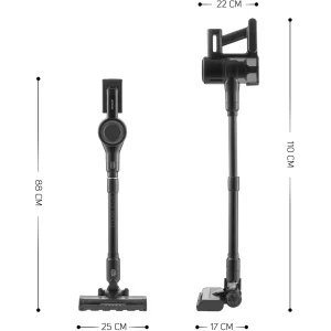 Акумуляторний пилосос Sencor SVC 7221BK UA