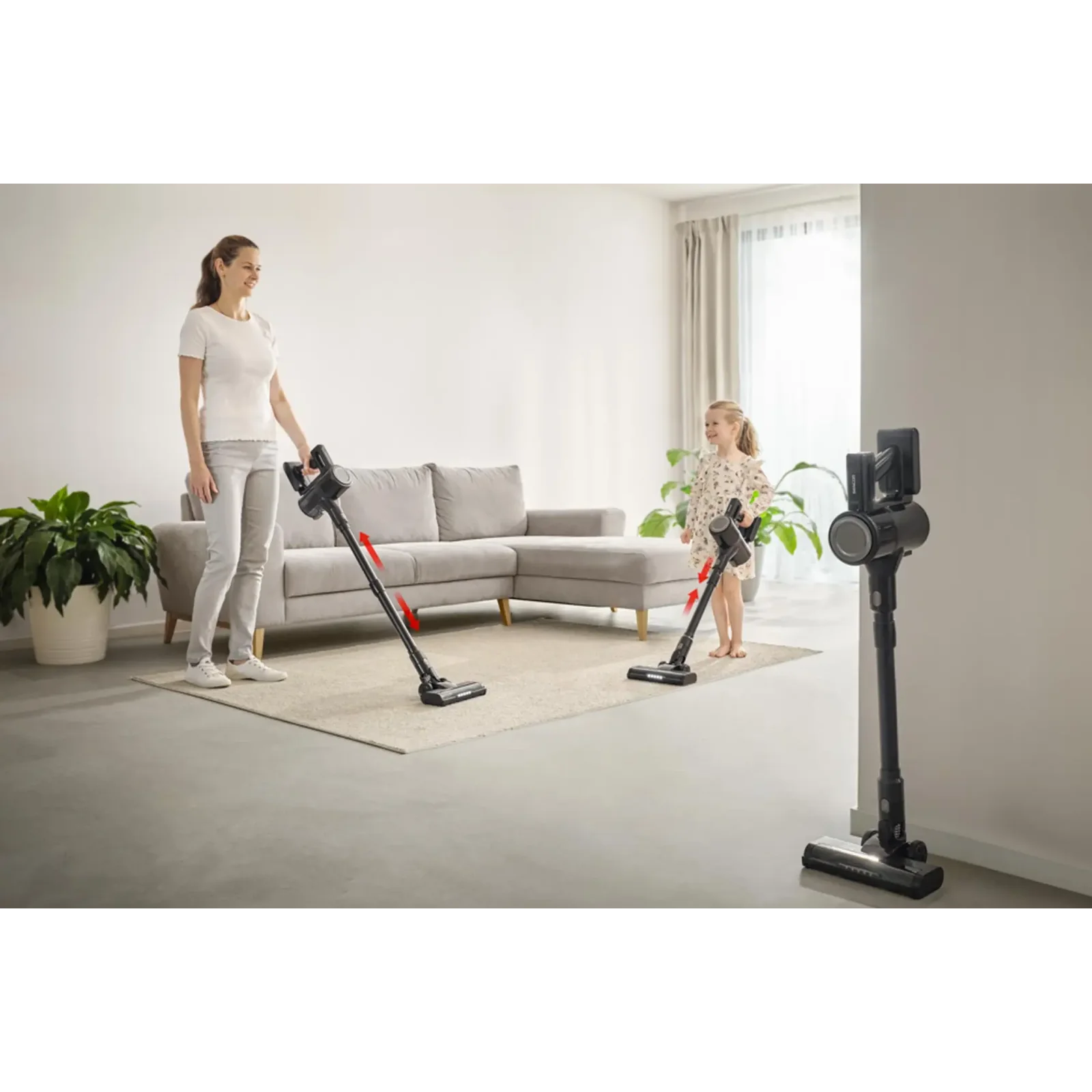 Акумуляторний пилосос Sencor SVC 7221BK UA