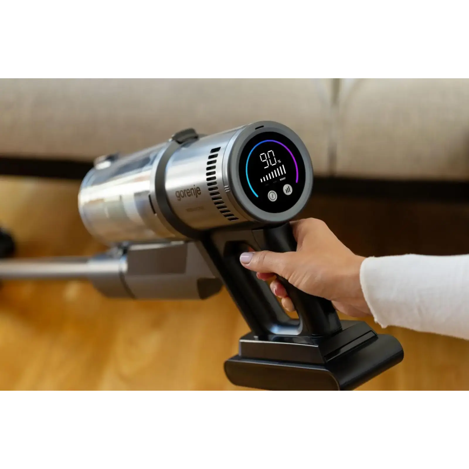 Аккумуляторный пылесос Gorenje SVC296449NMBL (V24P01FP2960EU) UA