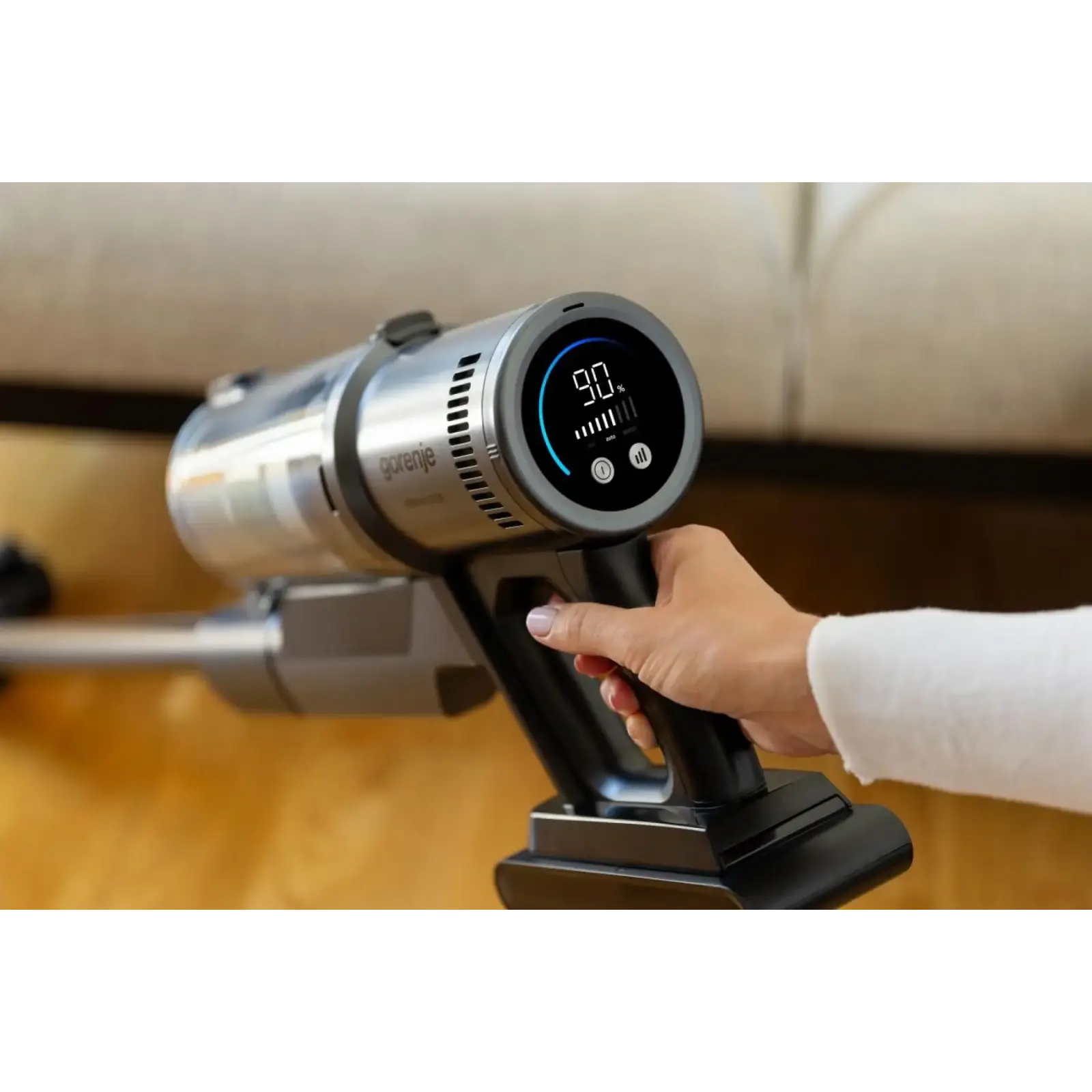 Аккумуляторный пылесос Gorenje SVC296749NEBL (V24P01FP2960EU) UA