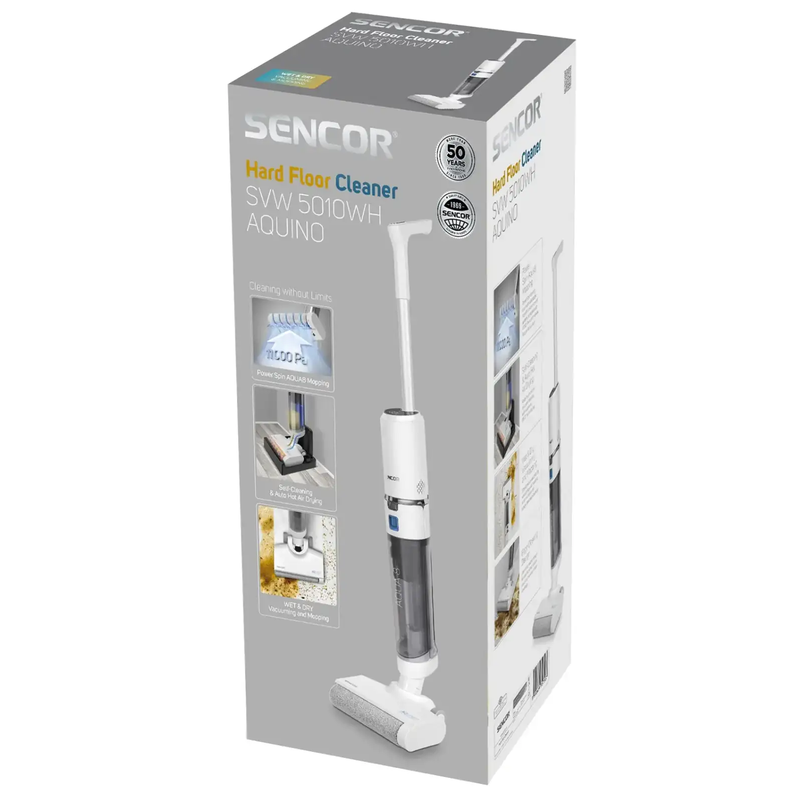 Акумуляторний пилосос Sencor SVW 5010WH UA