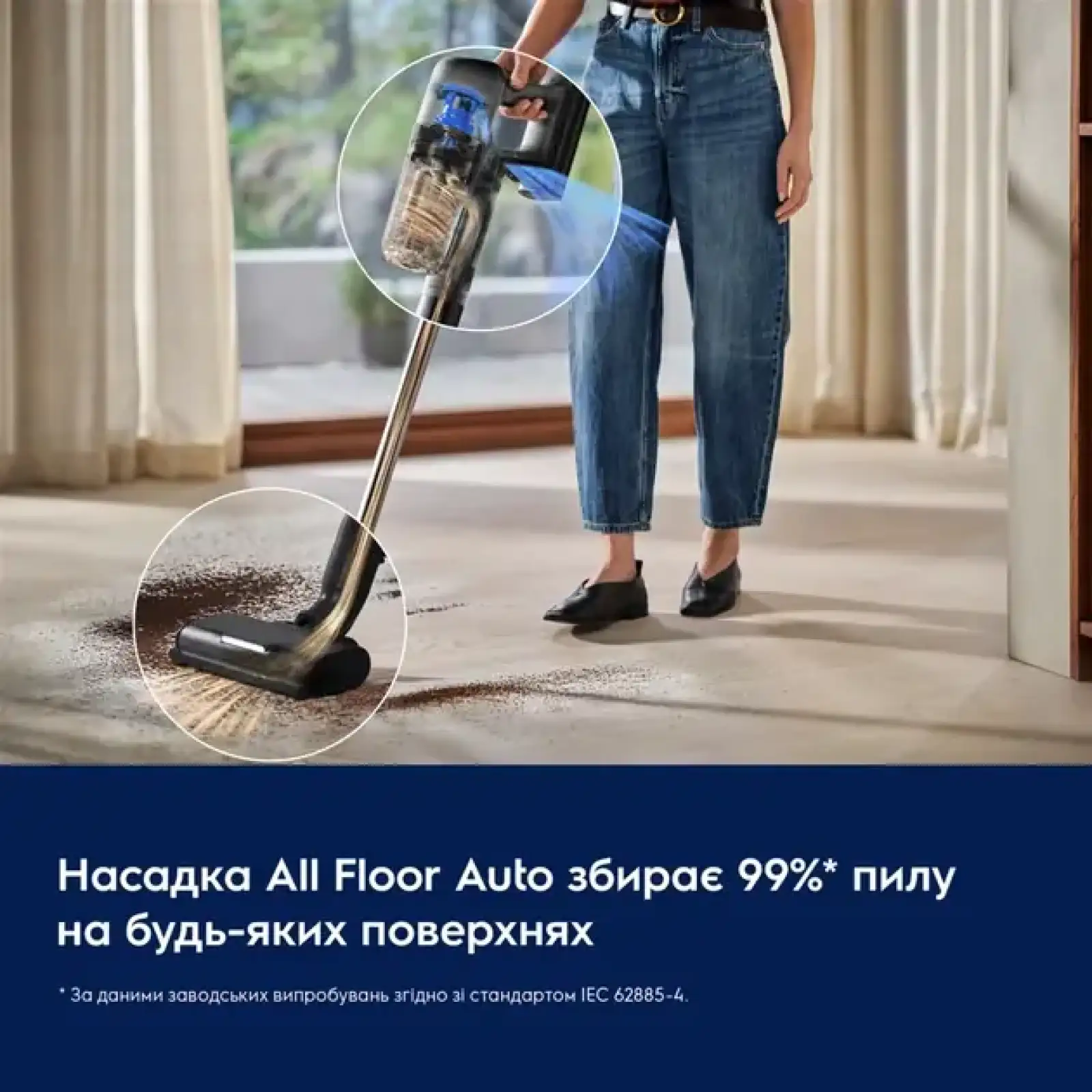 Акумуляторний пилосос Electrolux EP72AB21UG UA