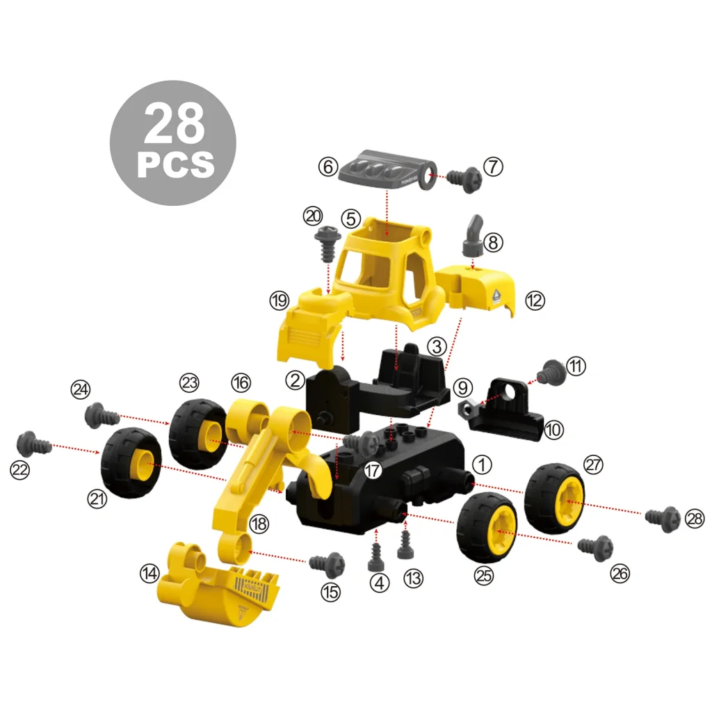 Экскаватор Diy Spatial Creativity LM8011-DZ-1 UA