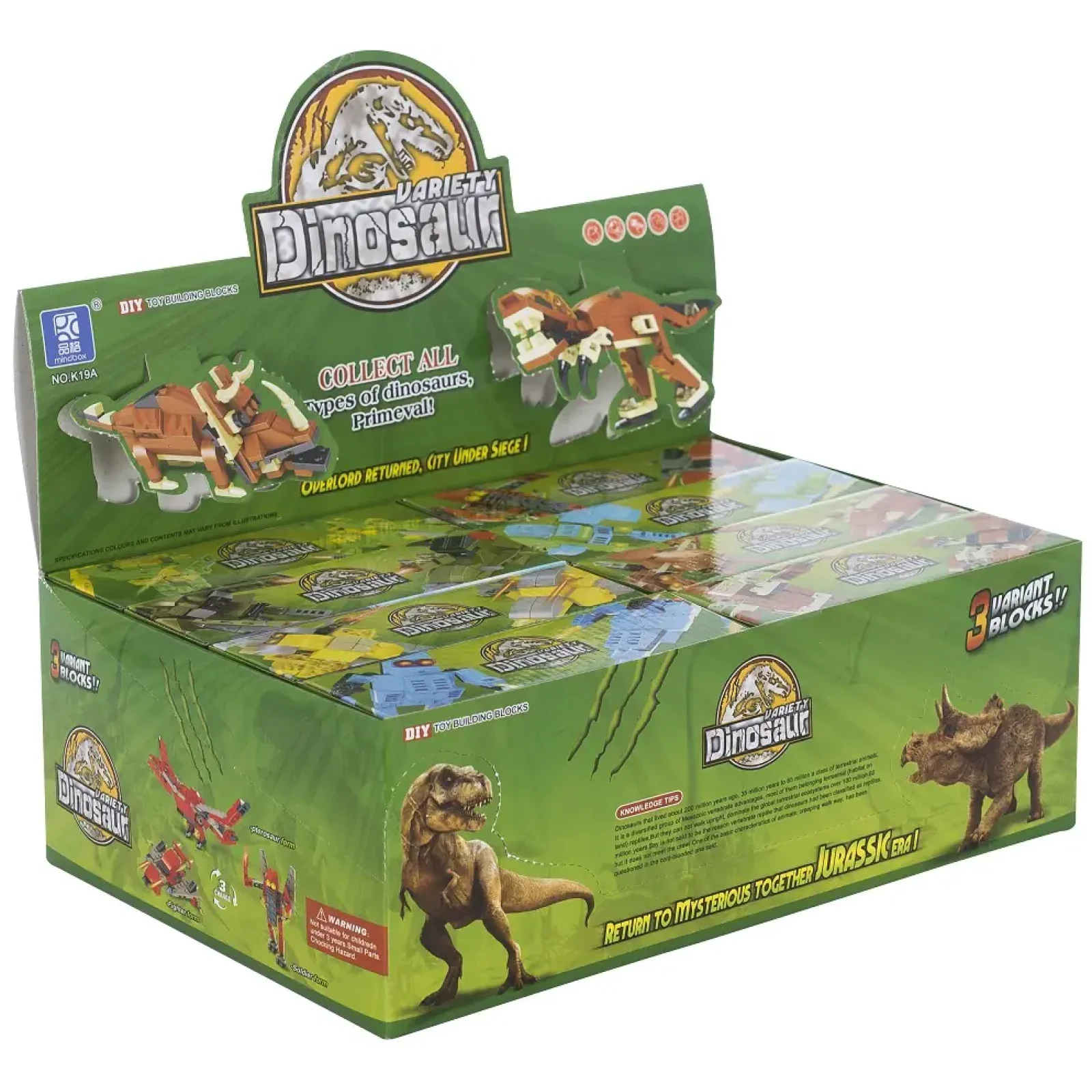 Конструктор Mindbox Dinosaurs в асорт. UA