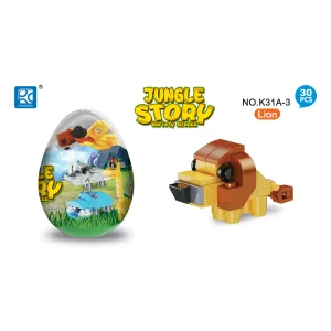 Конструктор Mindbox Jungle Story в яйце в ассорт. UA