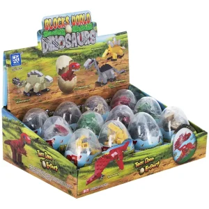 Конструктор Mindbox Dinosaurs в яйці в асорт. UA