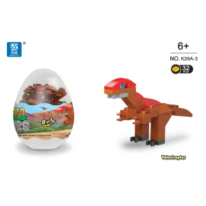 Конструктор Mindbox Dinosaurs в яйці в асорт. UA