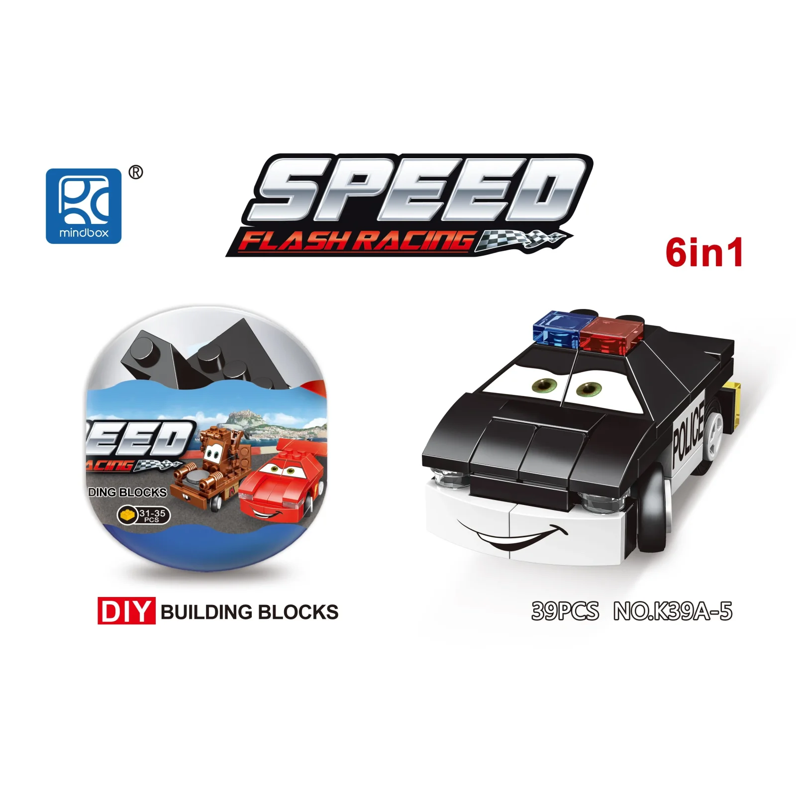 Конструктор Mindbox Car в асорт. UA