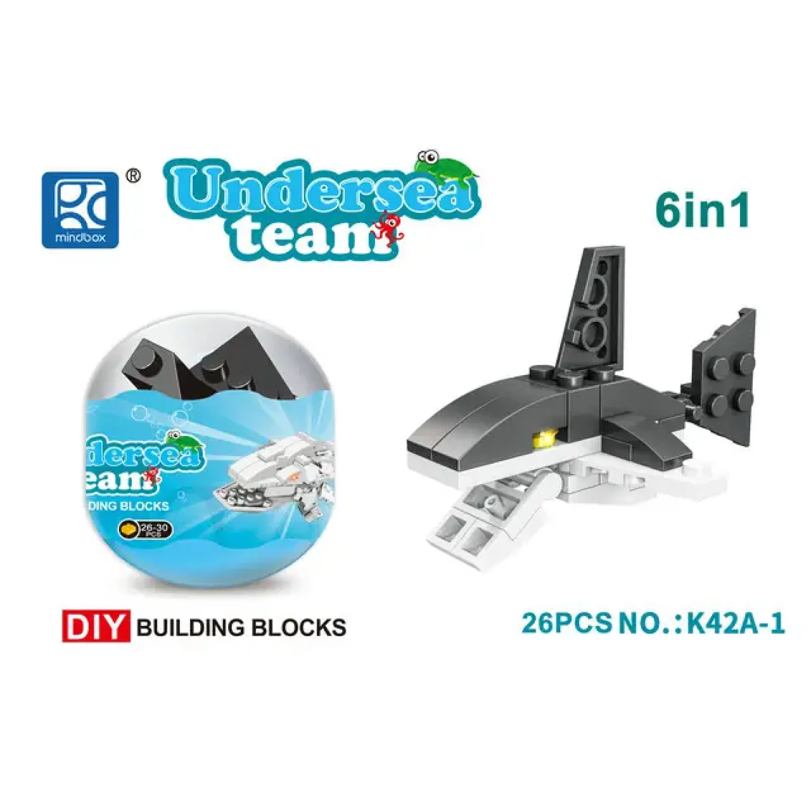 Конструктор Mindbox Seabed Animal в ассорт. UA