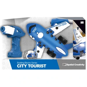 Самолет с электродвигателем Diy Spatial Creativity LM8074-DZ-1 UA