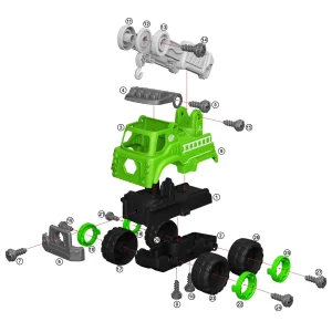 Зеленый кран Diy Spatial Creativity LM9044 UA