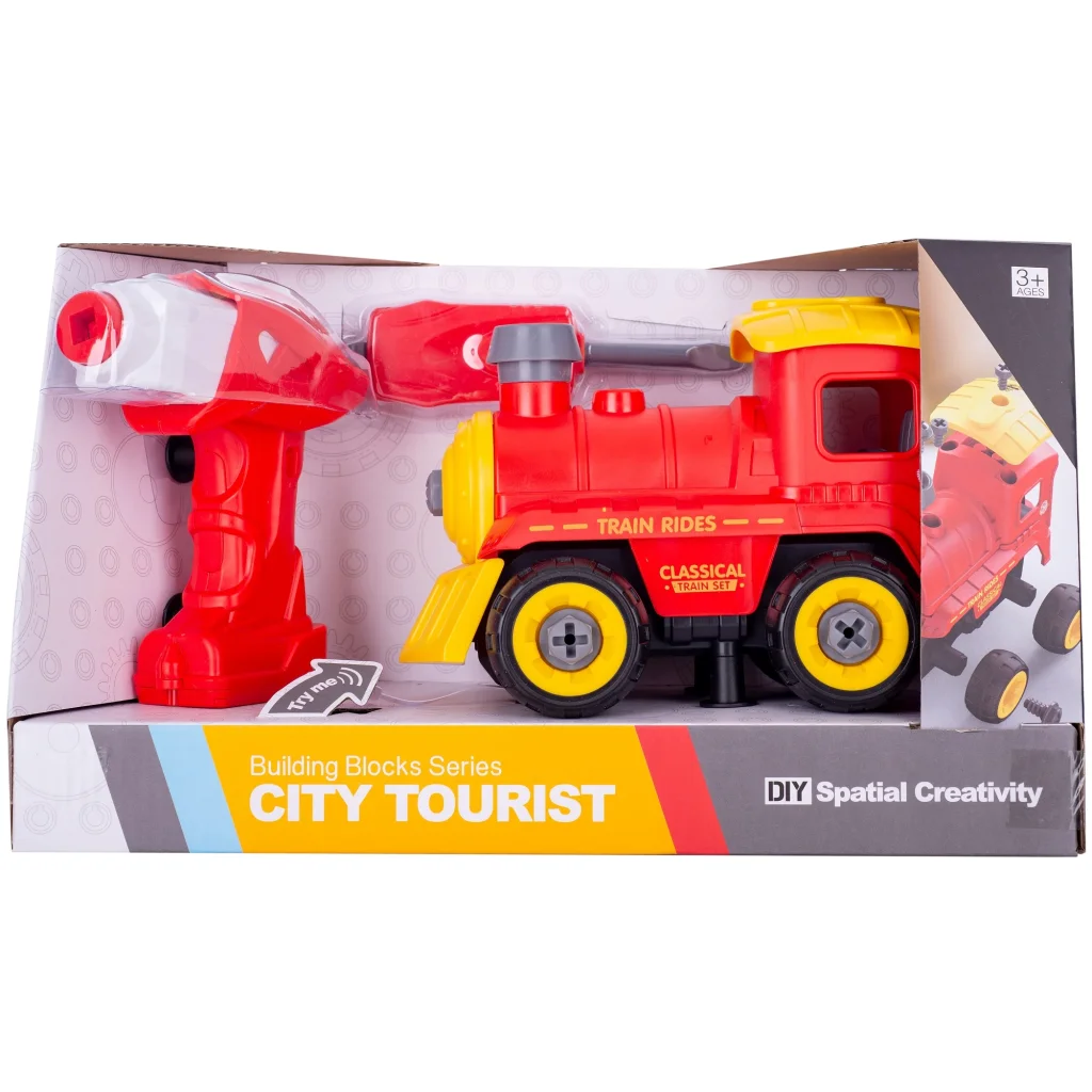 Поїзд з електродвигуном Diy Spatial Creativity LM8073-DZ-1 UA