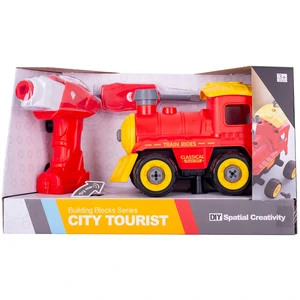 Поїзд з електродвигуном Diy Spatial Creativity LM8073-DZ-1 UA