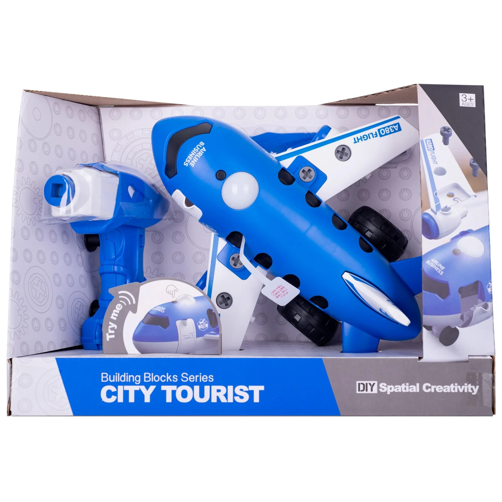 Літак з електродвигуном Diy Spatial Creativity LM8074-DZ-1 UA