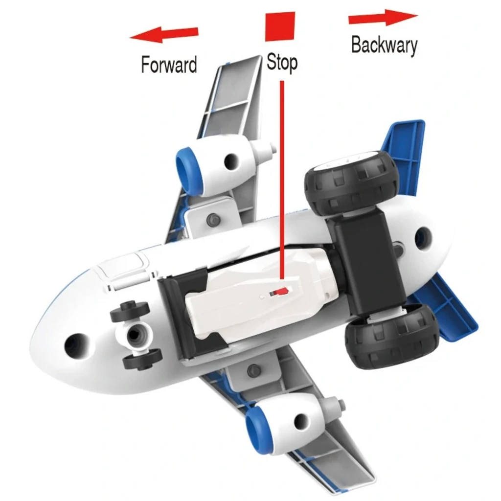 Літак з електродвигуном Diy Spatial Creativity LM8074-DZ-1 UA