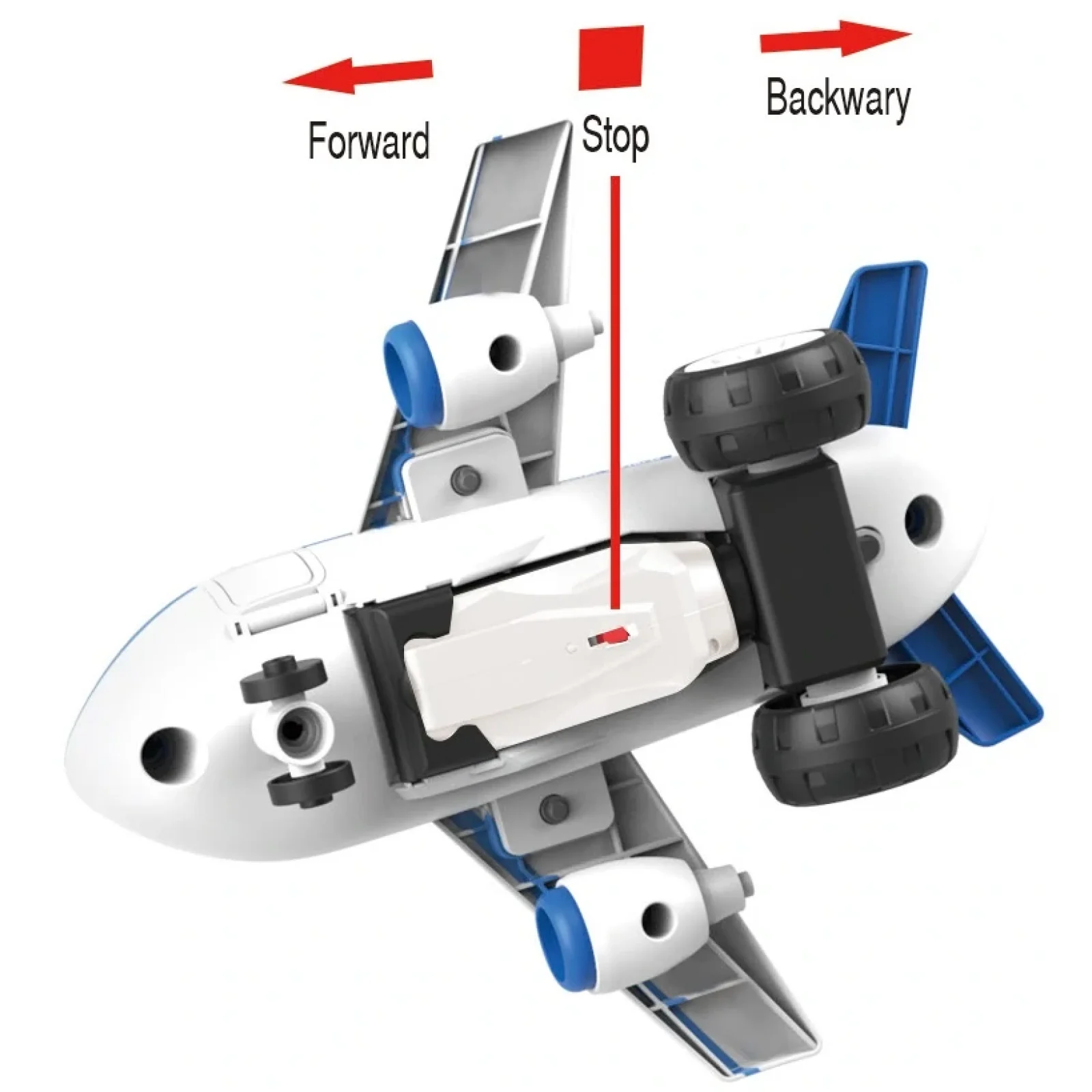 Літак з електродвигуном Diy Spatial Creativity LM8074-DZ-1 UA