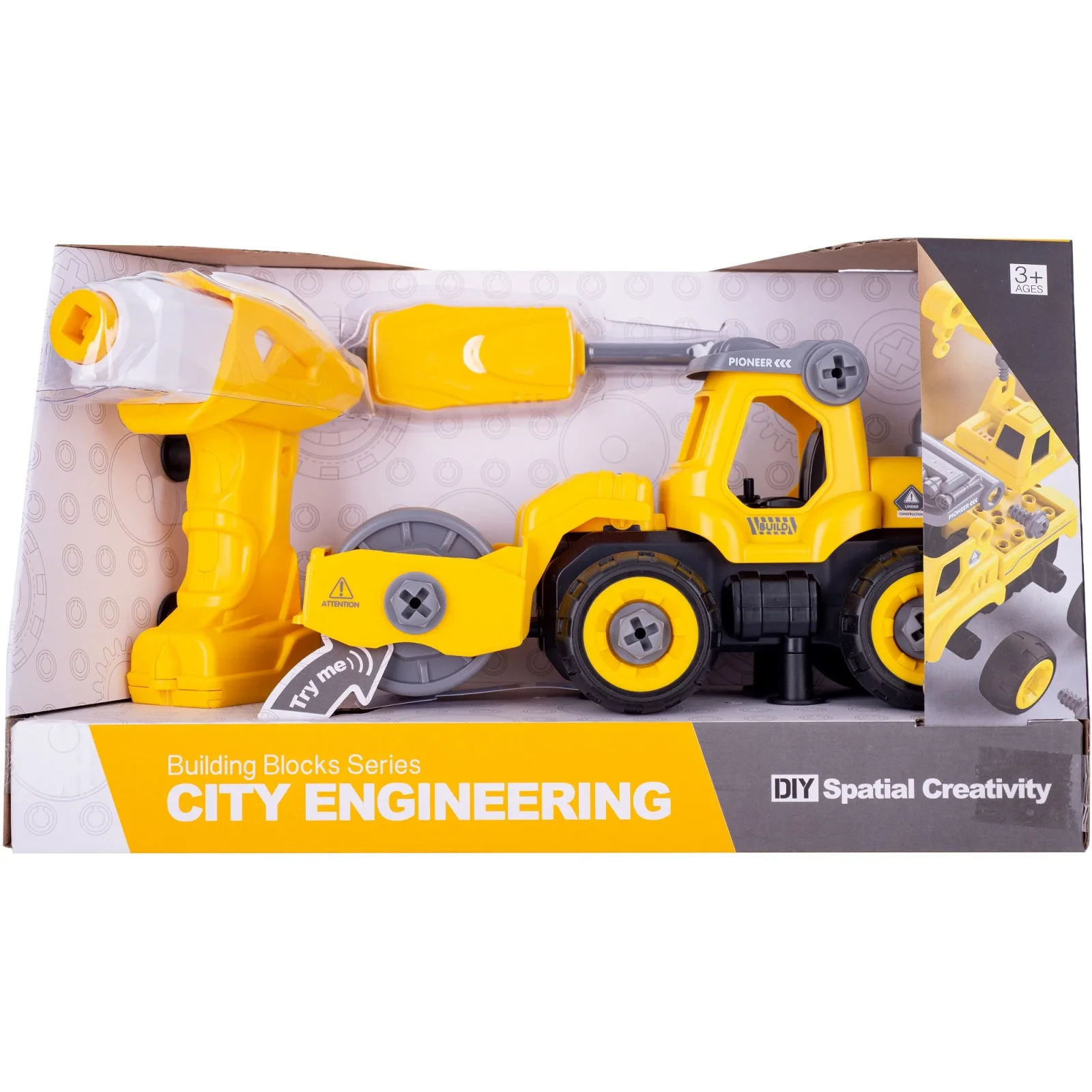 Каток з електродвигуном Diy Spatial Creativity LM8012-DZ-1 UA