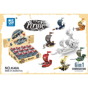 Конструктор Mindbox Корабель піратів асортименті UA