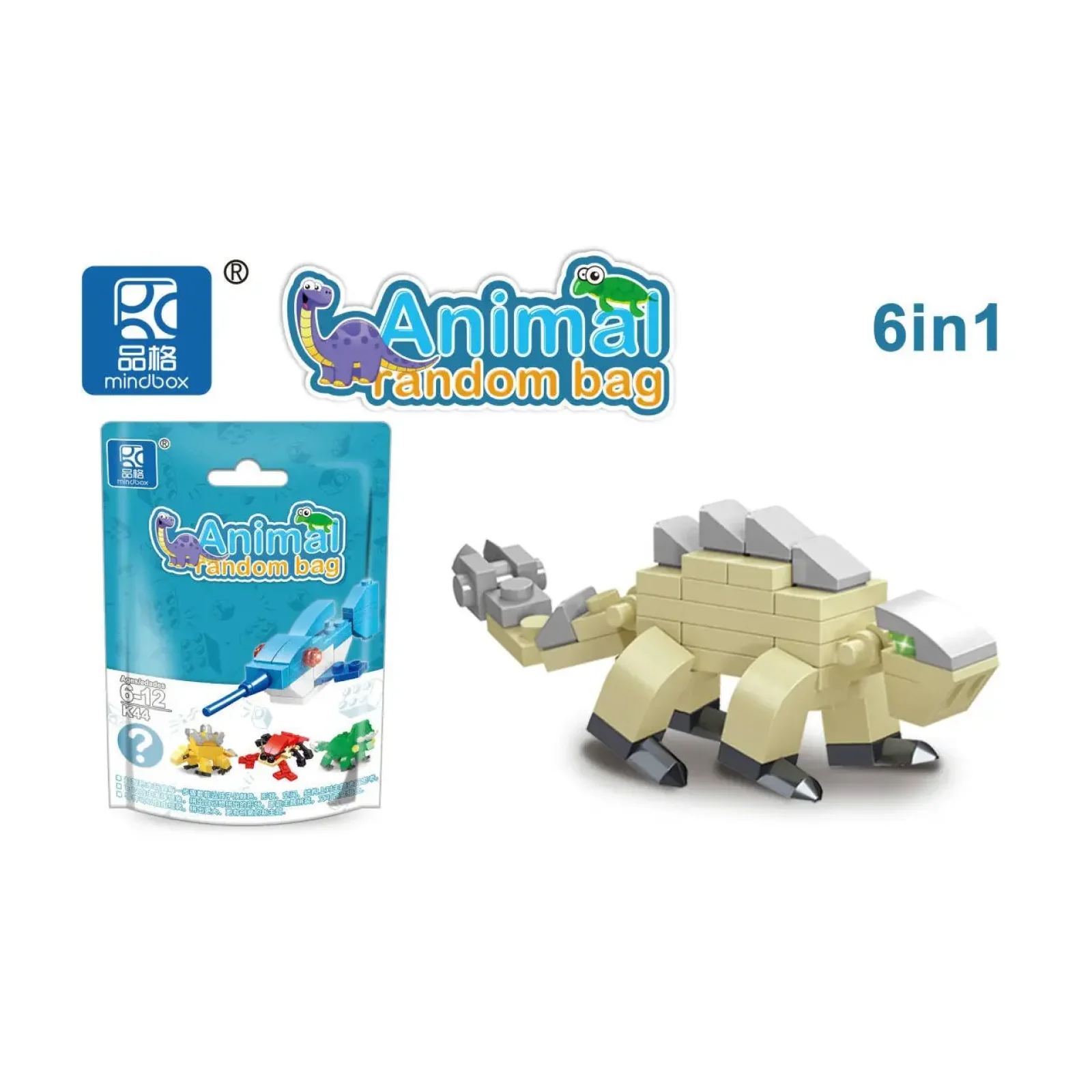 Конструктор Mindbox Світ Тварин Серія-1 в асортименті UA