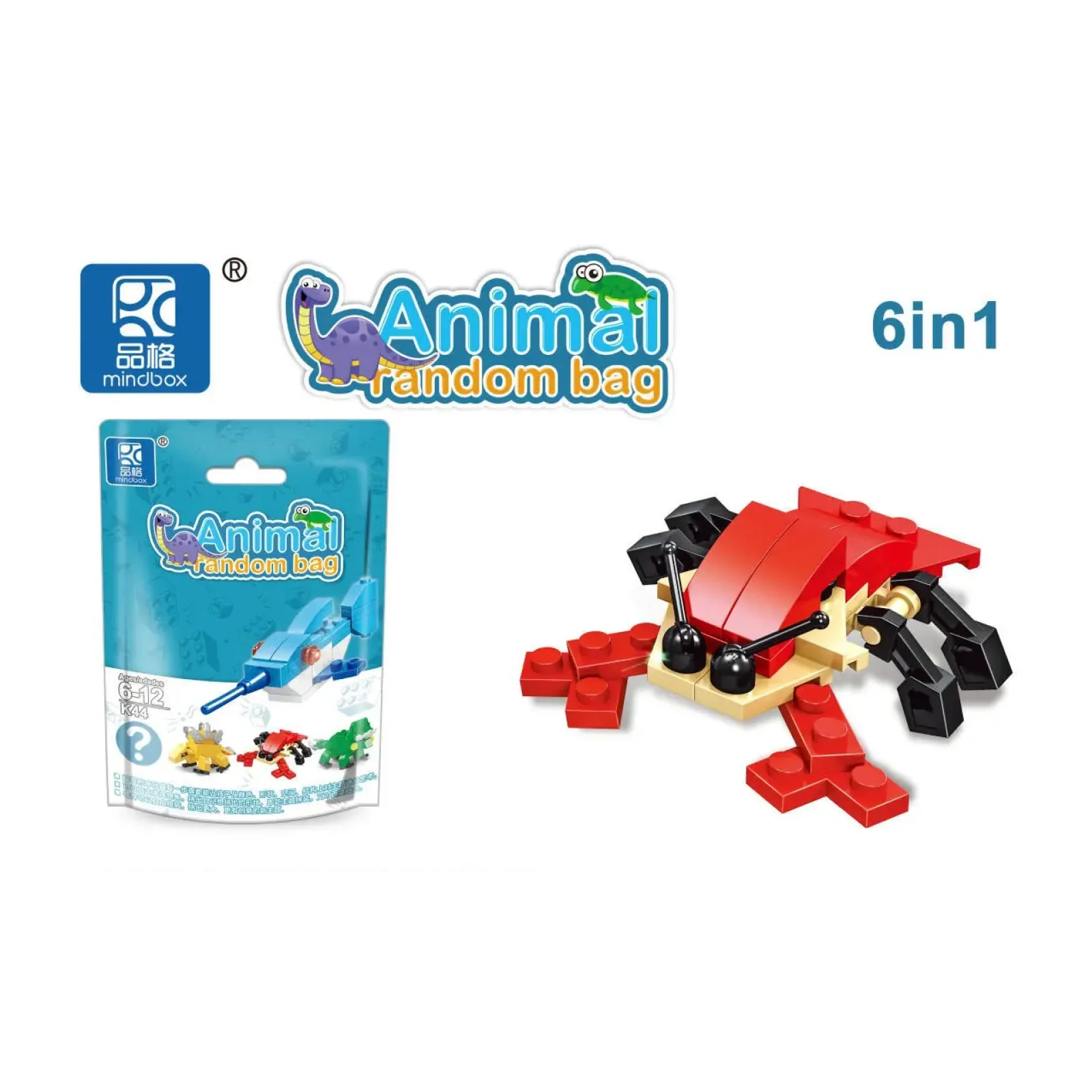 Конструктор Mindbox Світ Тварин Серія-1 в асортименті UA