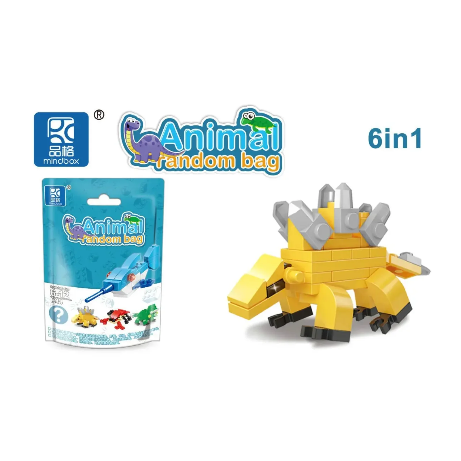 Конструктор Mindbox Світ Тварин Серія-1 в асортименті UA