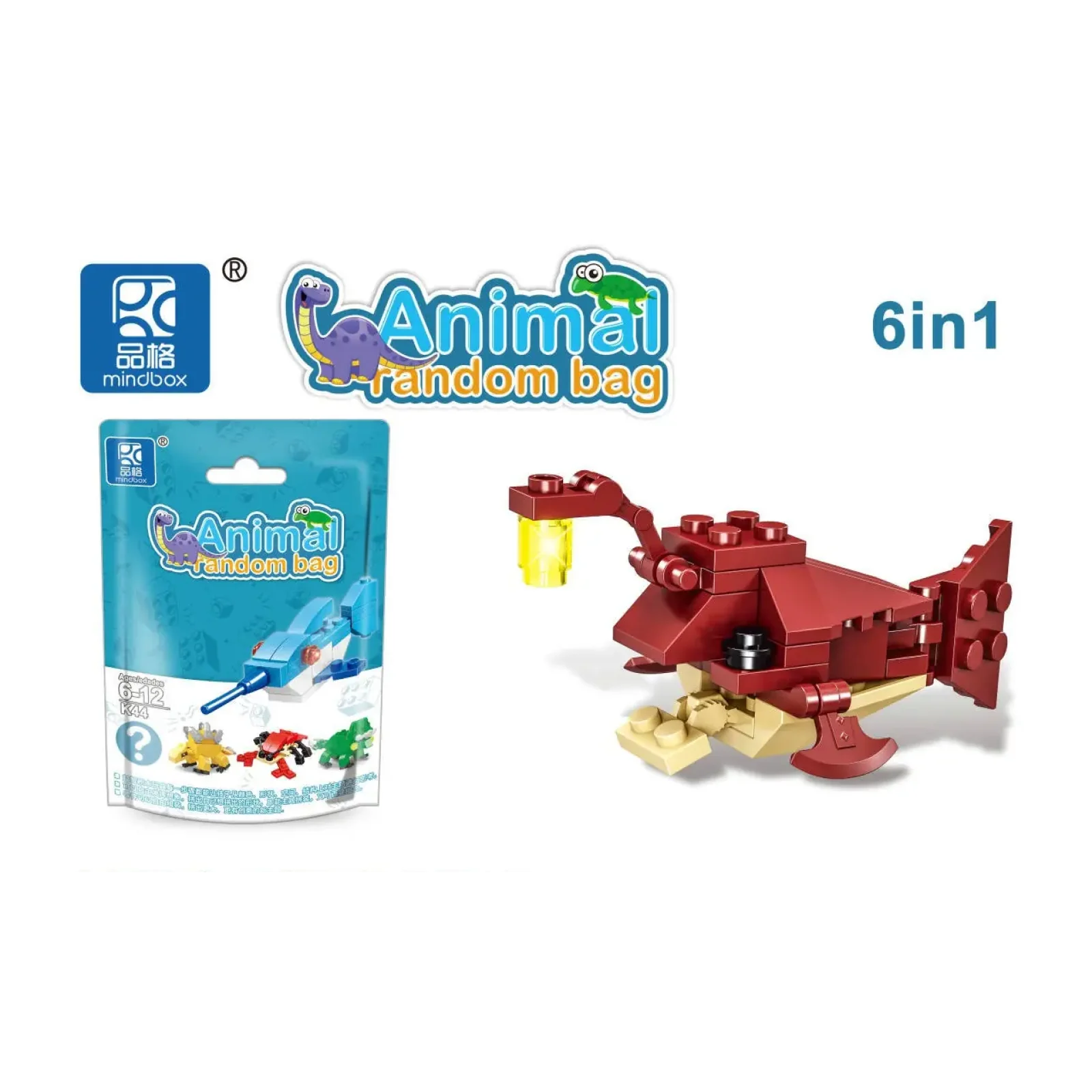 Конструктор Mindbox Світ Тварин Серія-1 в асортименті UA