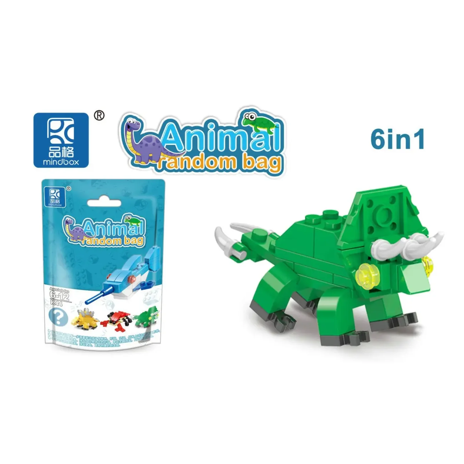 Конструктор Mindbox Світ Тварин Серія-1 в асортименті UA