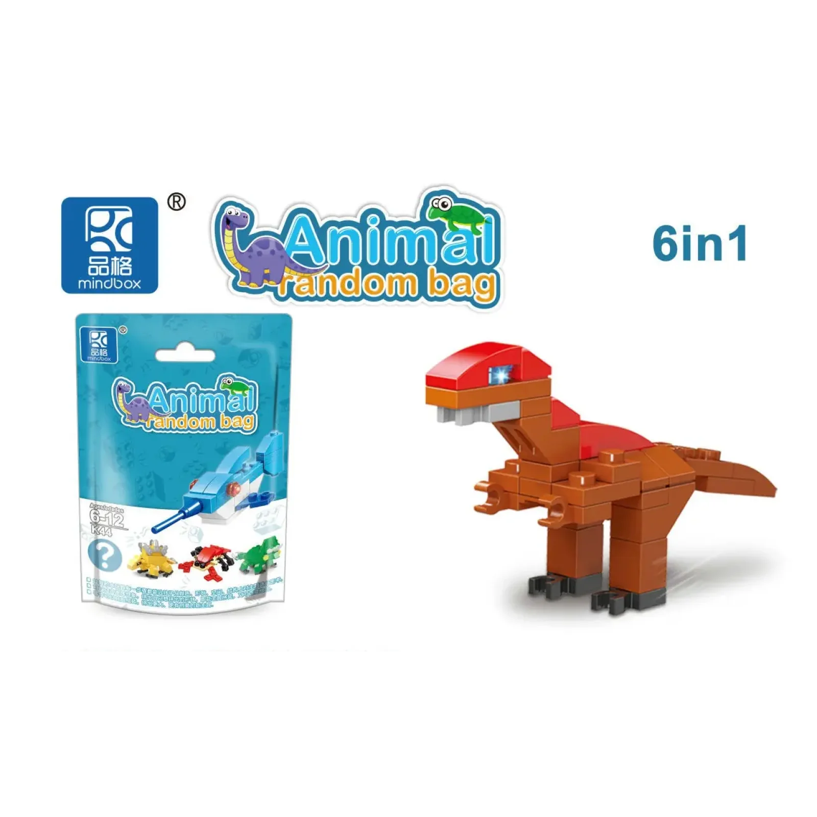 Конструктор Mindbox Світ Тварин Серія-1 в асортименті UA