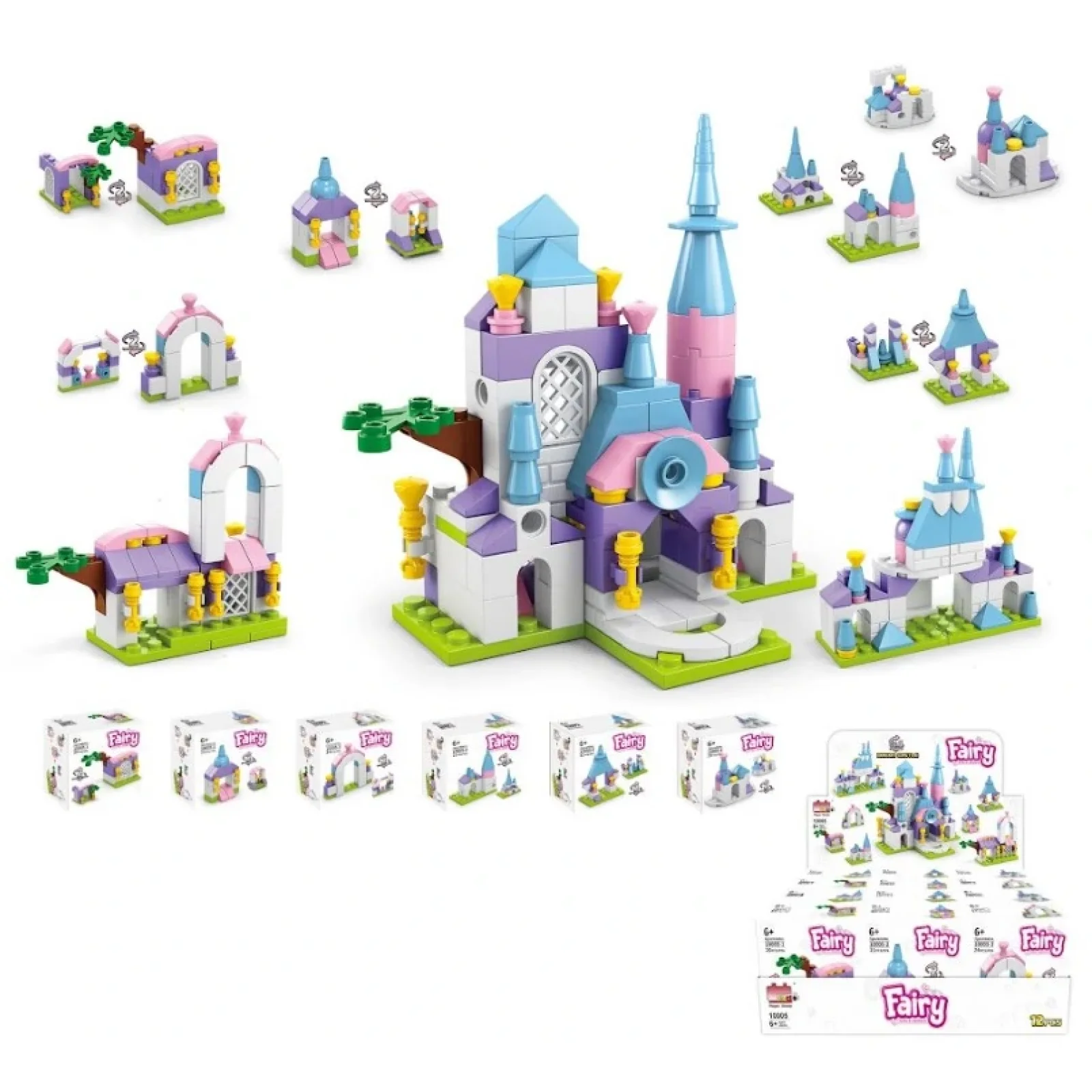 Конструктор DIY Toys Сказочный Замок в ассортименте, CJ-3992897 UA