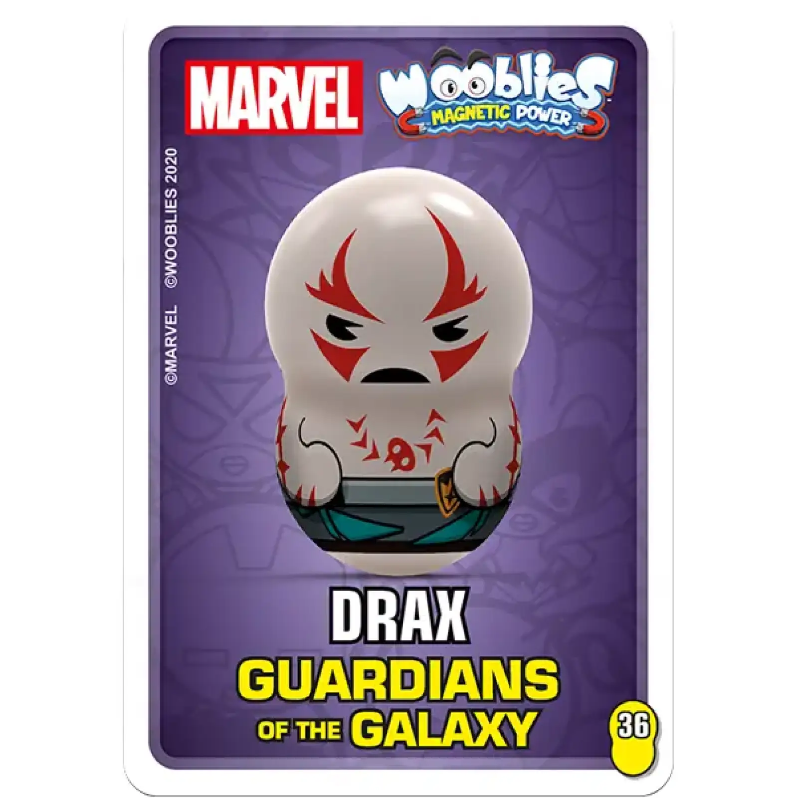 Магнітні фігурки з лончером у блістері 2шт Marvel Wooblies UA