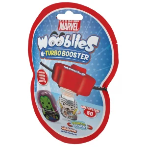 Магнитн.фигурки с лончером в пакете 2шт Marvel Wooblies UA