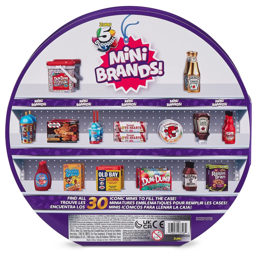 Ігровий набір Zuru Mini Brands Supermarket Колекційний дисплей з 5 фігурками UA