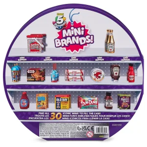 Ігровий набір Zuru Mini Brands Supermarket Колекційний дисплей з 5 фігурками UA