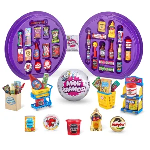 Ігровий набір Zuru Mini Brands Supermarket Колекційний дисплей з 5 фігурками UA