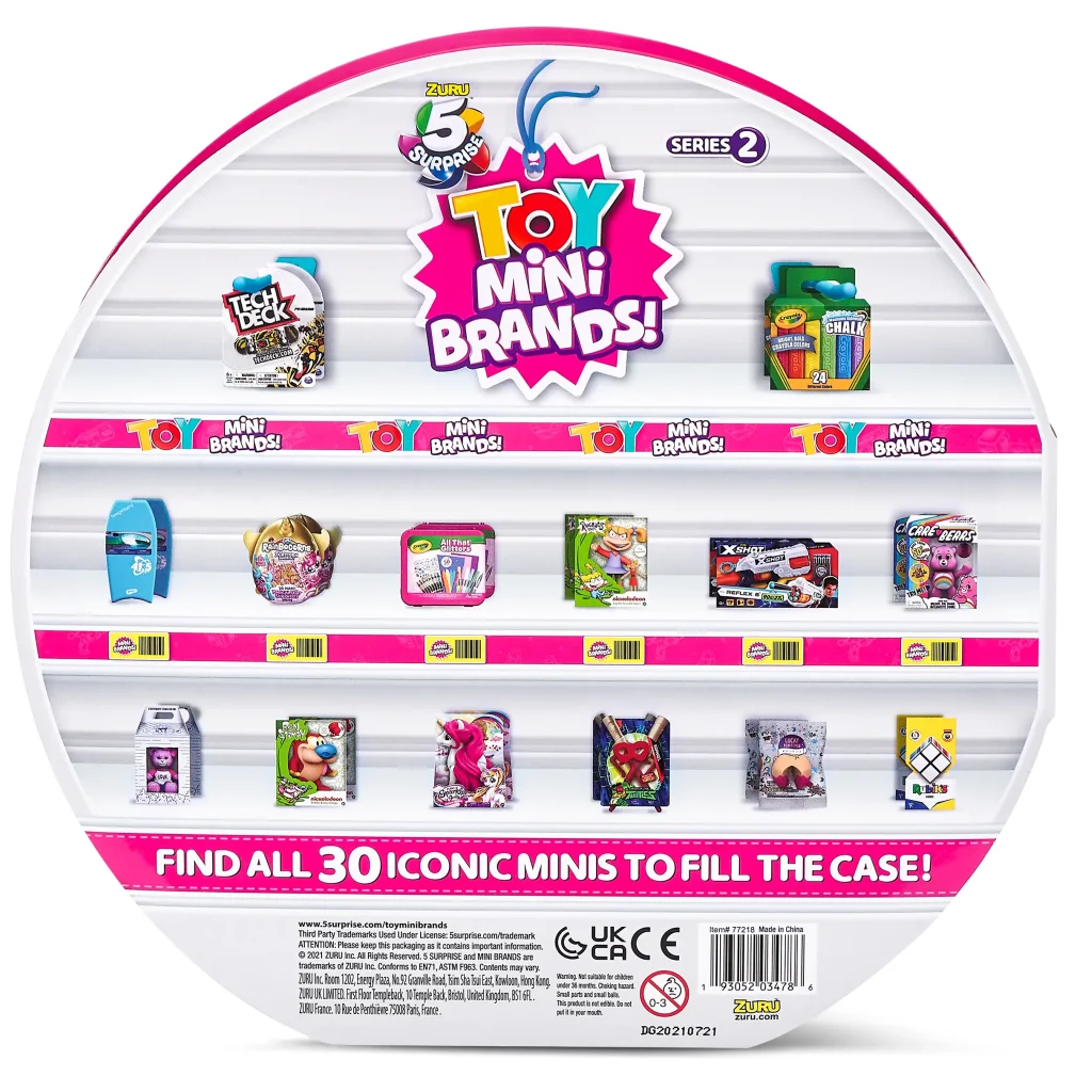 Ігровий набір Zuru Mini Brands TOY Колекційний дисплей з 5 фігурками UA