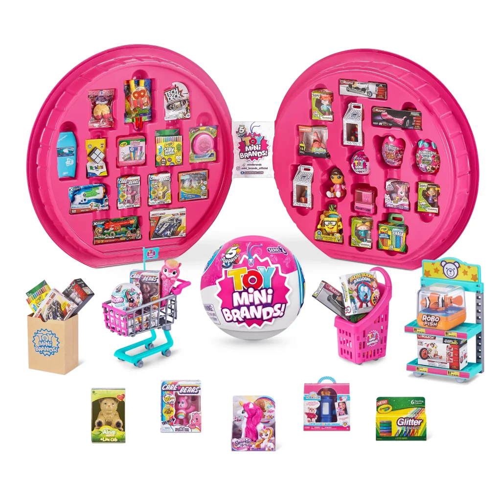 Ігровий набір Zuru Mini Brands TOY Колекційний дисплей з 5 фігурками UA