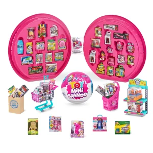 Ігровий набір Zuru Mini Brands TOY Колекційний дисплей з 5 фігурками UA