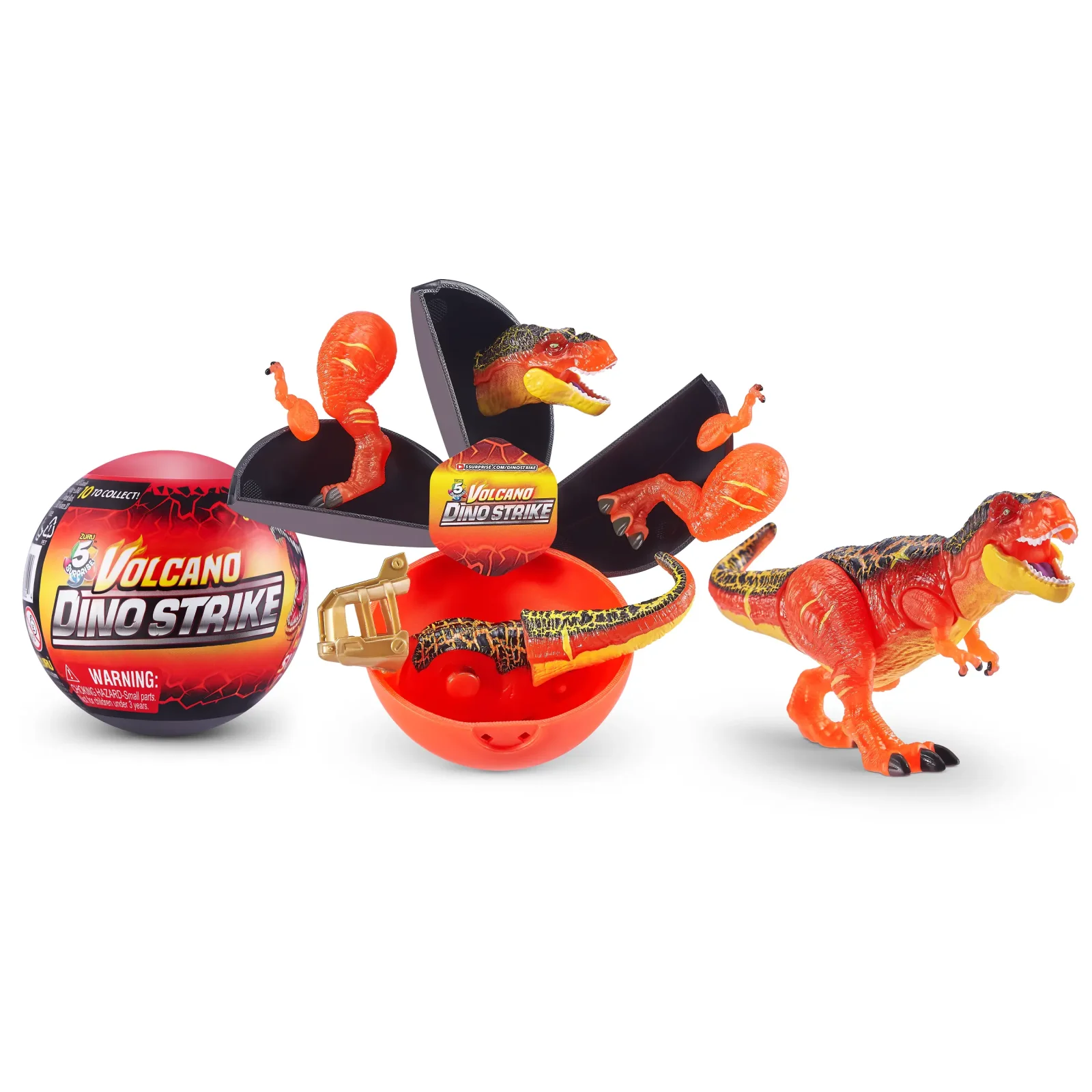 Ігровий набір Zuru Mini Brands DINO Фігурки-сюрприз у шарі 5 шт. в асортименті UA