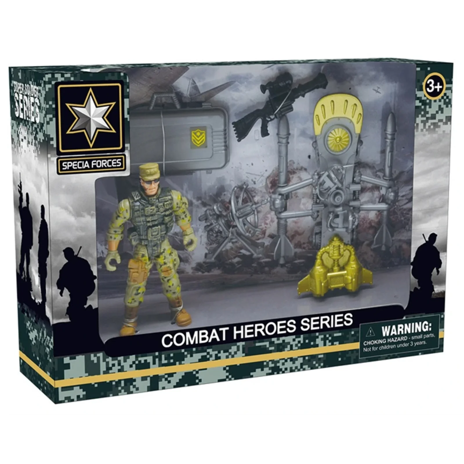 Игрушечный набор DIY Toys Фигурка военного с оборудованием (CJ-2175184) UA