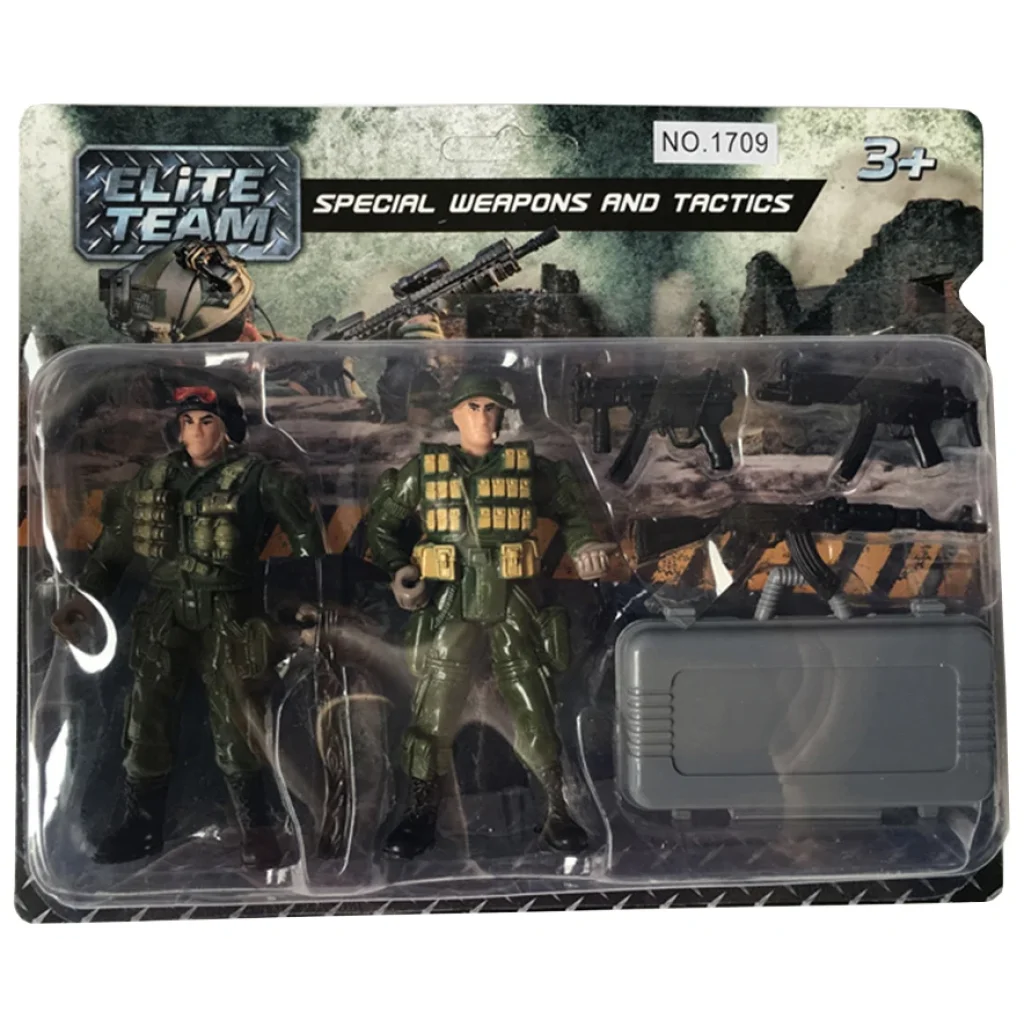 Іграшковий набір DIY Toys Військовий спецпідрозділ з 2 фігурками й обладнанням UA