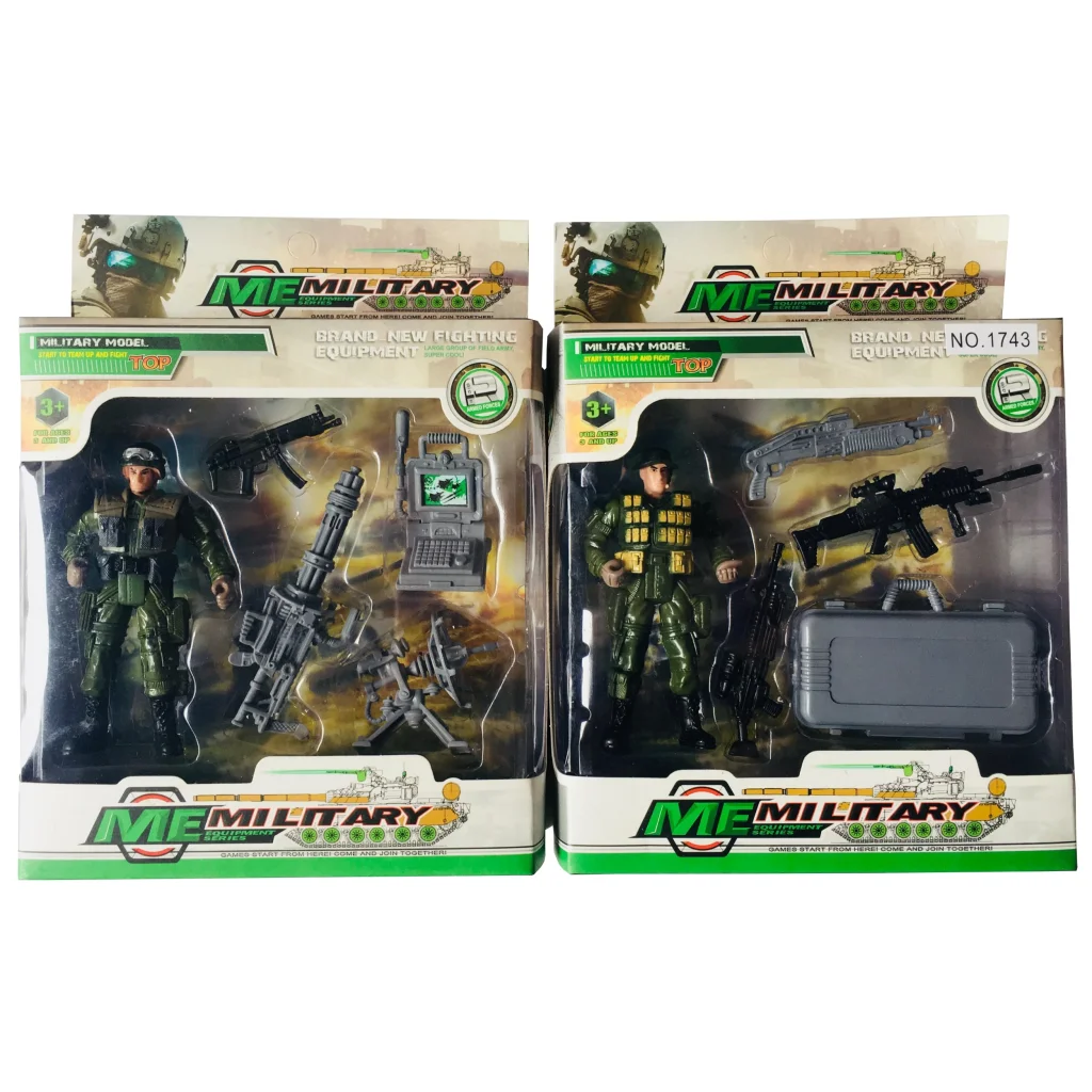 Іграшковий набір DIY Toys Фігурка військового з обладнанням, в асорт (CJ-2175126) UA