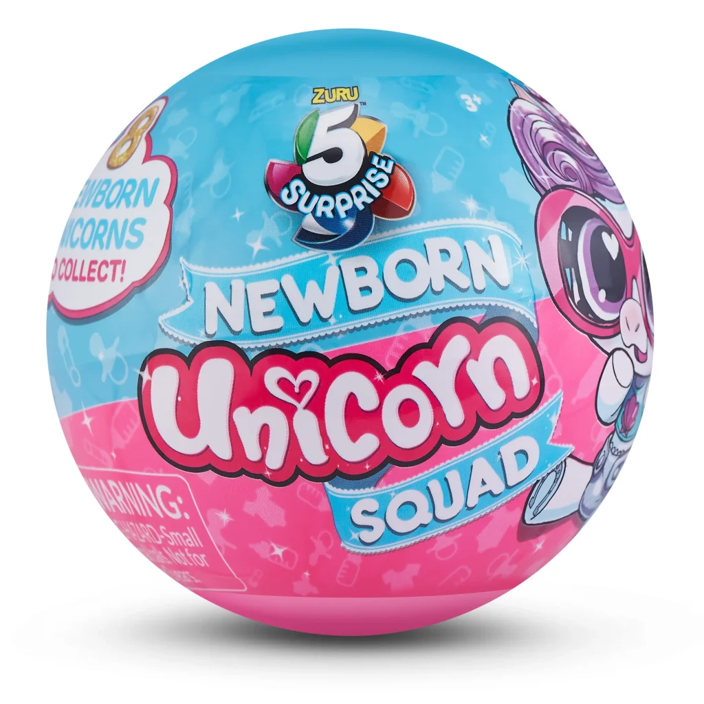 Игровой набор Zuru Mini Brands Baby Unicorn фигурки-сюрприз в шаре 5 шт. в ассортименте UA