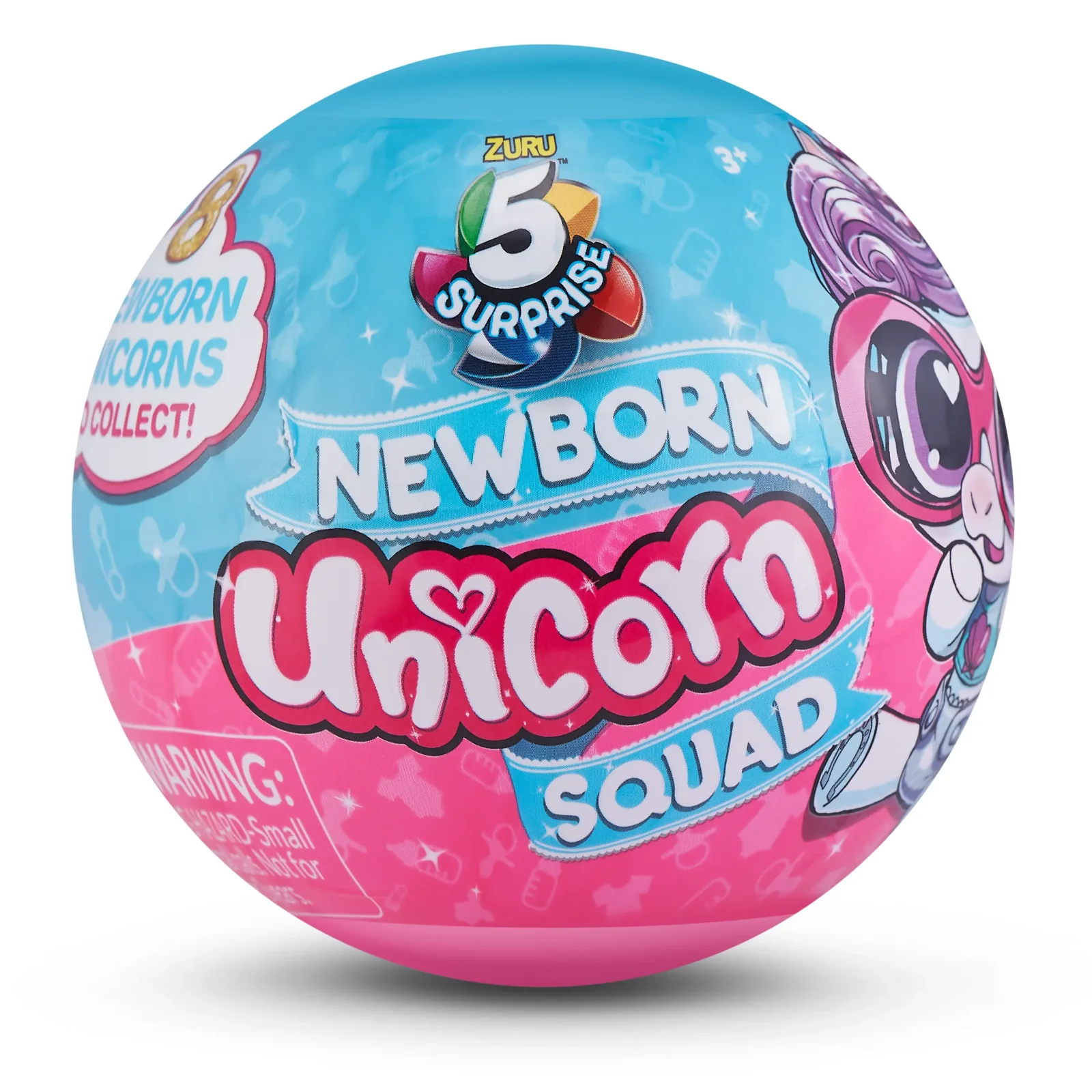 Ігровий набір Zuru Mini Brands Baby Unicorn фігурки-сюрприз у шарі 5 шт. в асортименті UA
