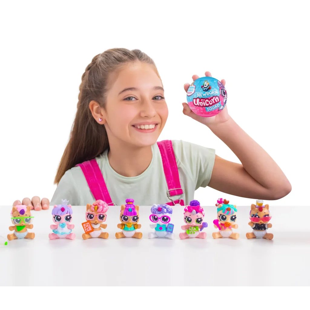 Игровой набор Zuru Mini Brands Baby Unicorn фигурки-сюрприз в шаре 5 шт. в ассортименте UA