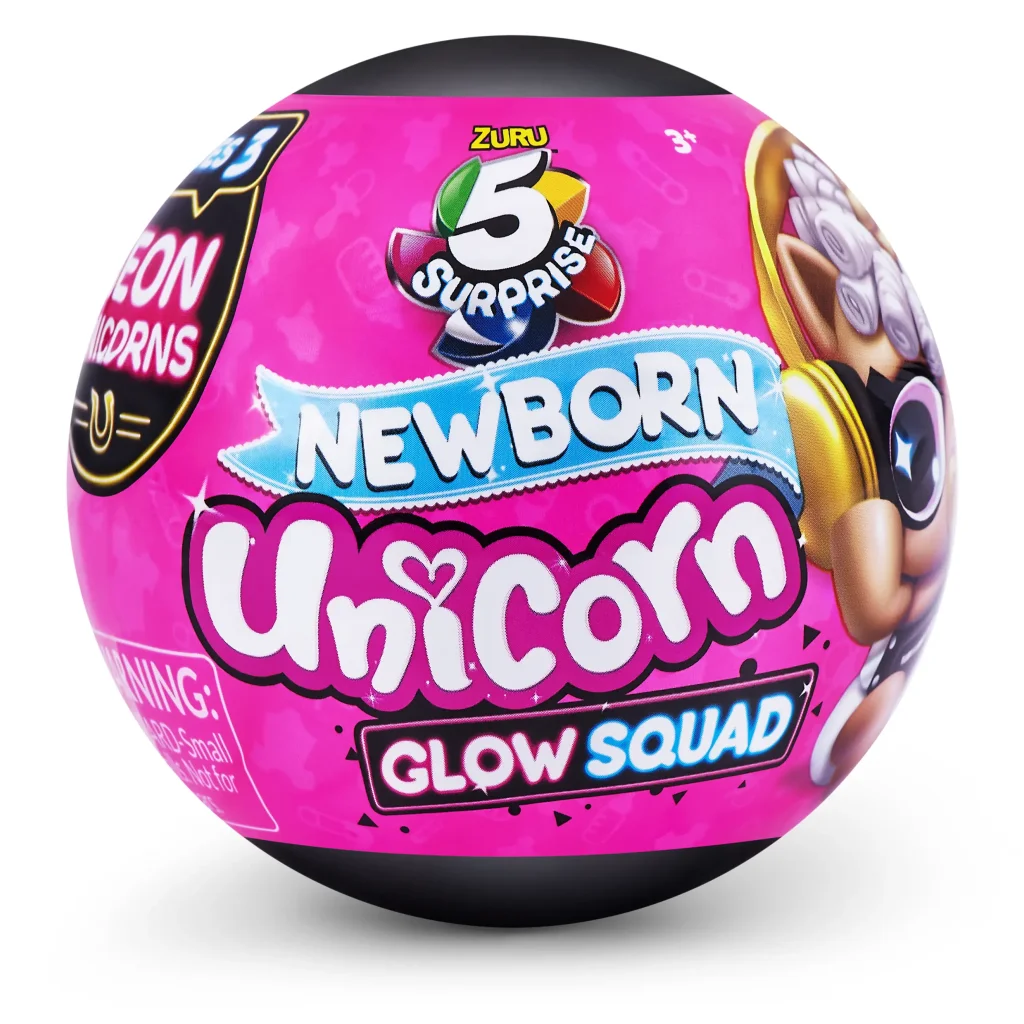 Игровой набор Zuru Mini Brands Newborn Unicorn Фигурки-сюрприз в шаре 5 шт. в ассортименте UA