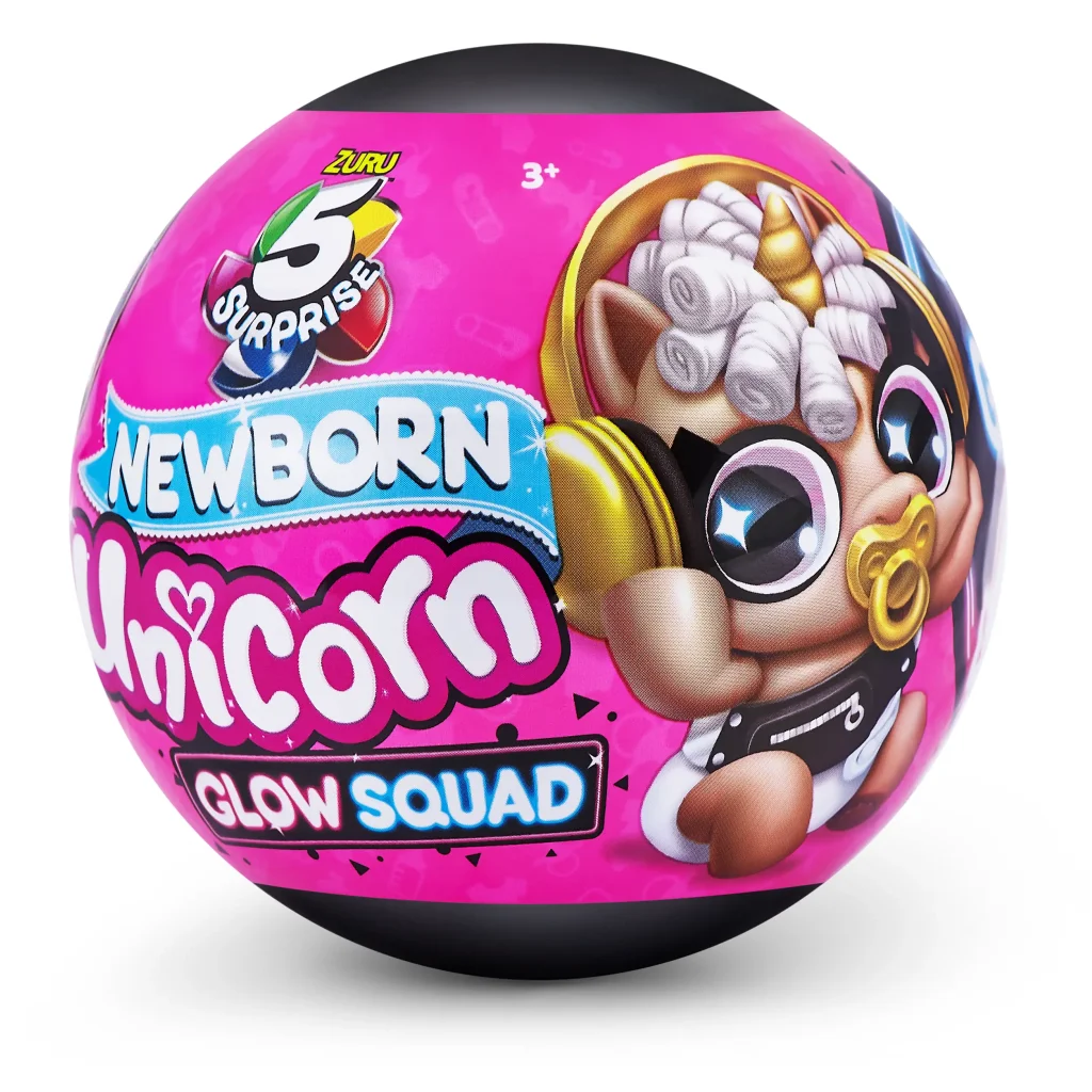Игровой набор Zuru Mini Brands Newborn Unicorn Фигурки-сюрприз в шаре 5 шт. в ассортименте UA