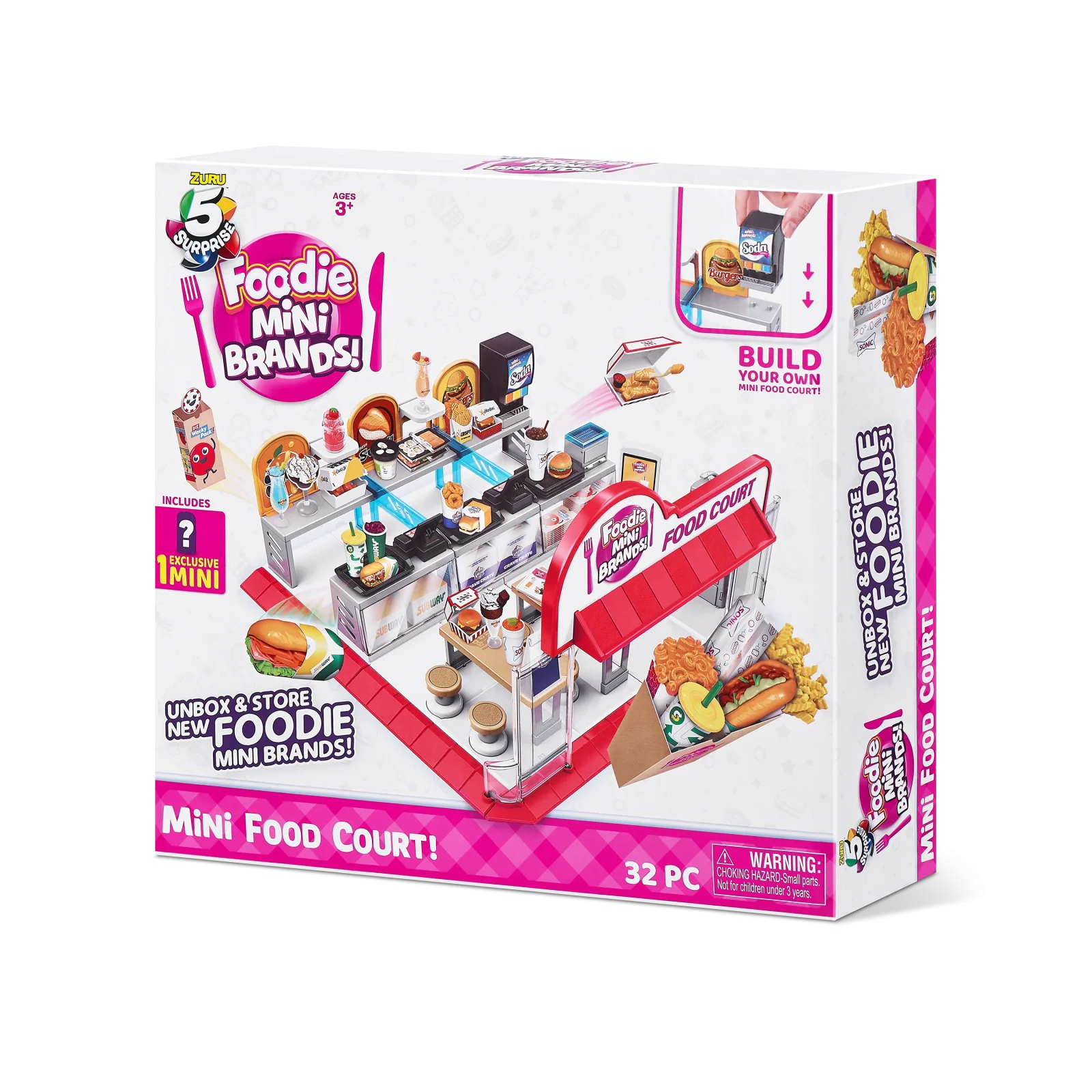 Игровой набор Zuru Mini Brands FOODIE Фуд-корт UA