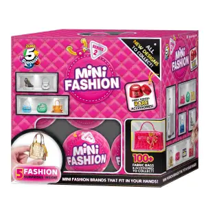 Ігровий набір Zuru Mini Brands FASHION Фігурки-сюрприз в шарі 5 шт. в асортименті UA