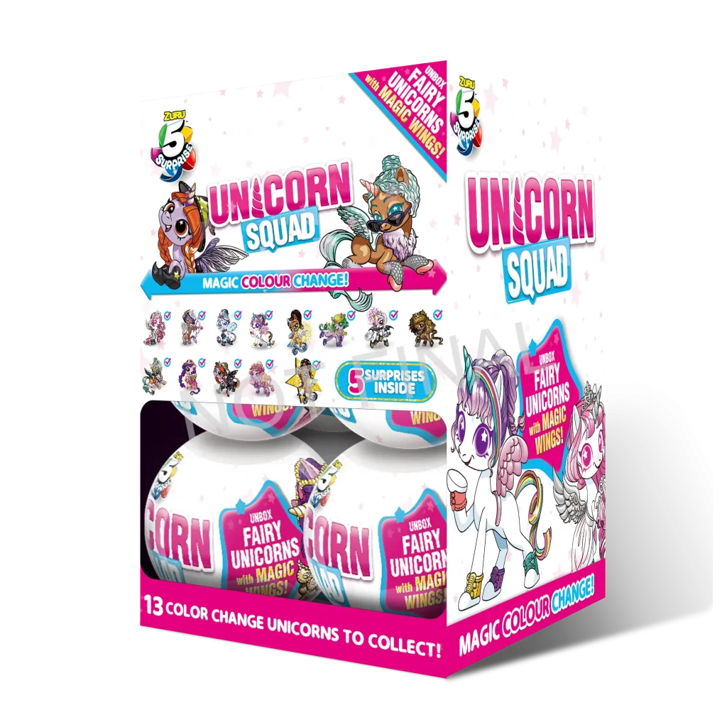 Ігровий набір Zuru Mini Brands Unicorn Фігурки-сюрприз у шарі 5 шт. в асортименті UA