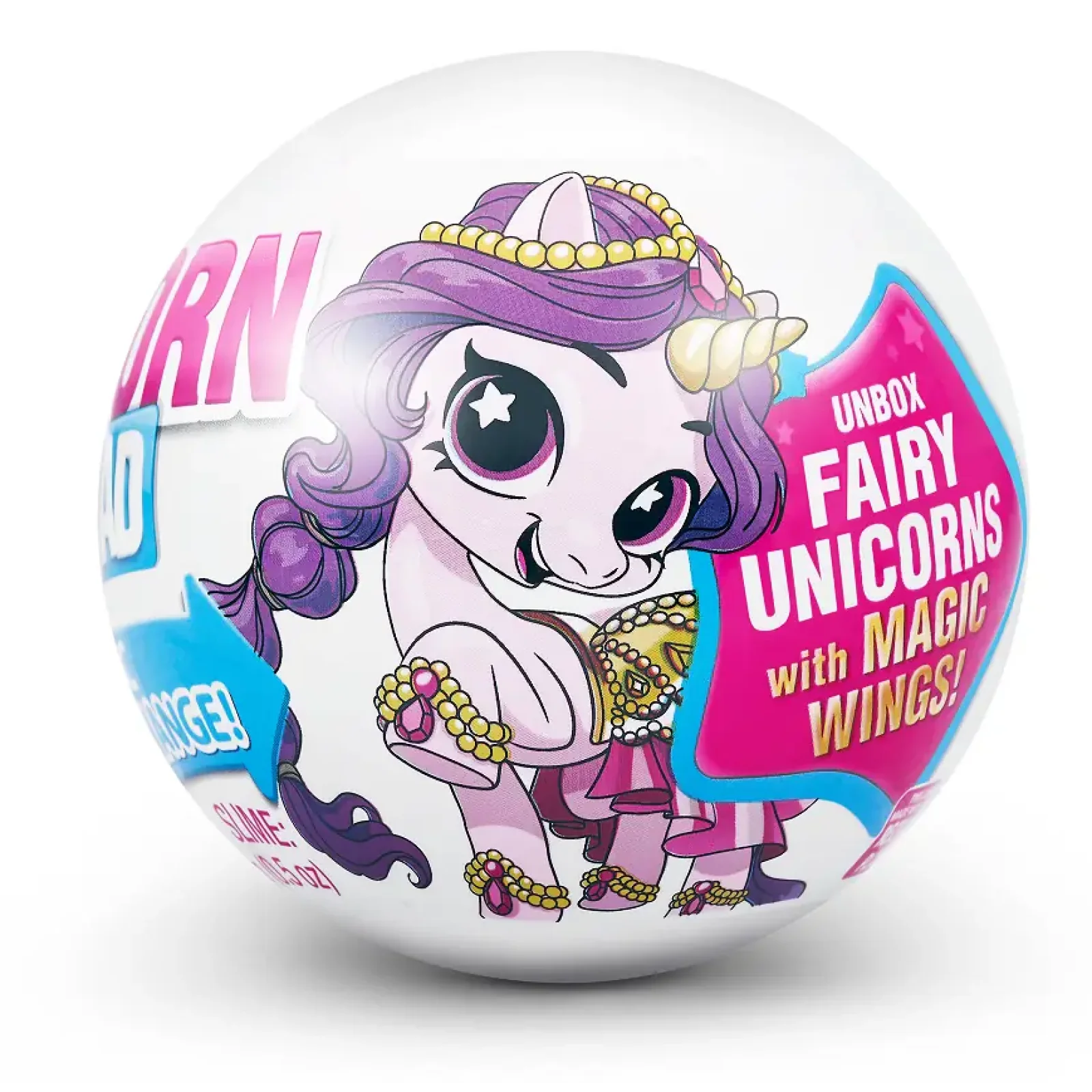 Ігровий набір Zuru Mini Brands Unicorn Фігурки-сюрприз у шарі 5 шт. в асортименті UA
